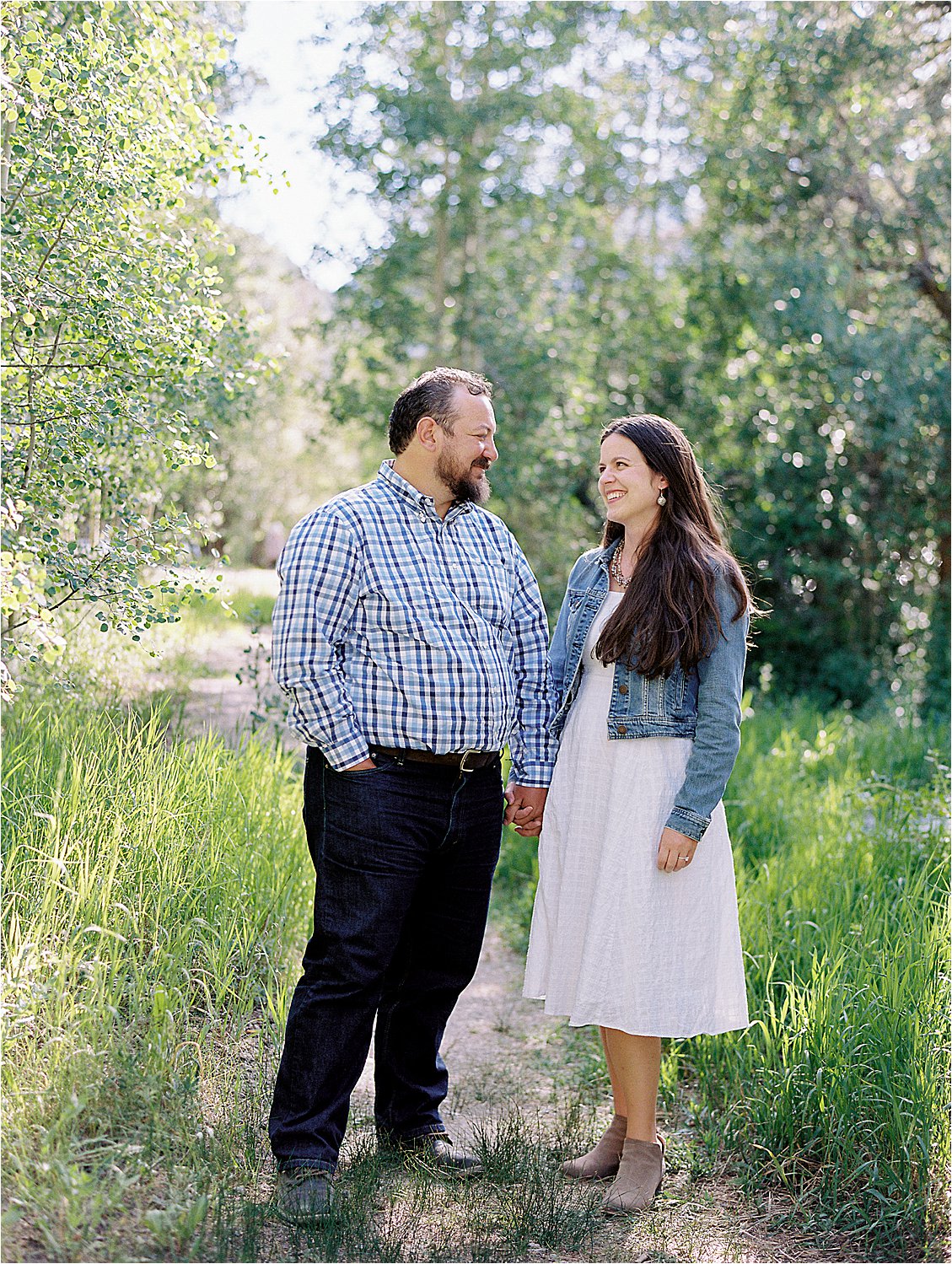 Casual Engagement Session photographed by Destination Film Wedding Photographer, Renee Hollingshead