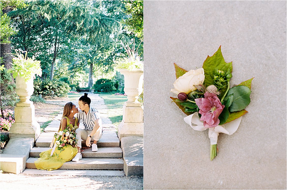 Summery couples session photographed by DC + Destination Film Wedding Photographer, Renee Hollingshead
