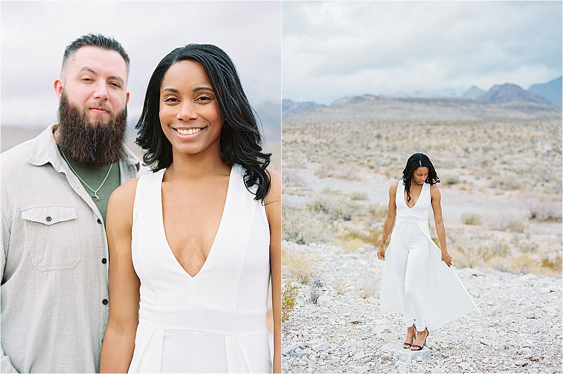 Casual elopement in Las Vegas with Destination Film Wedding Photographer, Renee Hollingshead