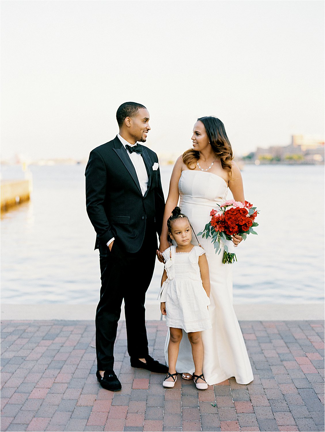 Family Fells Point Waterfront Anniversary Session