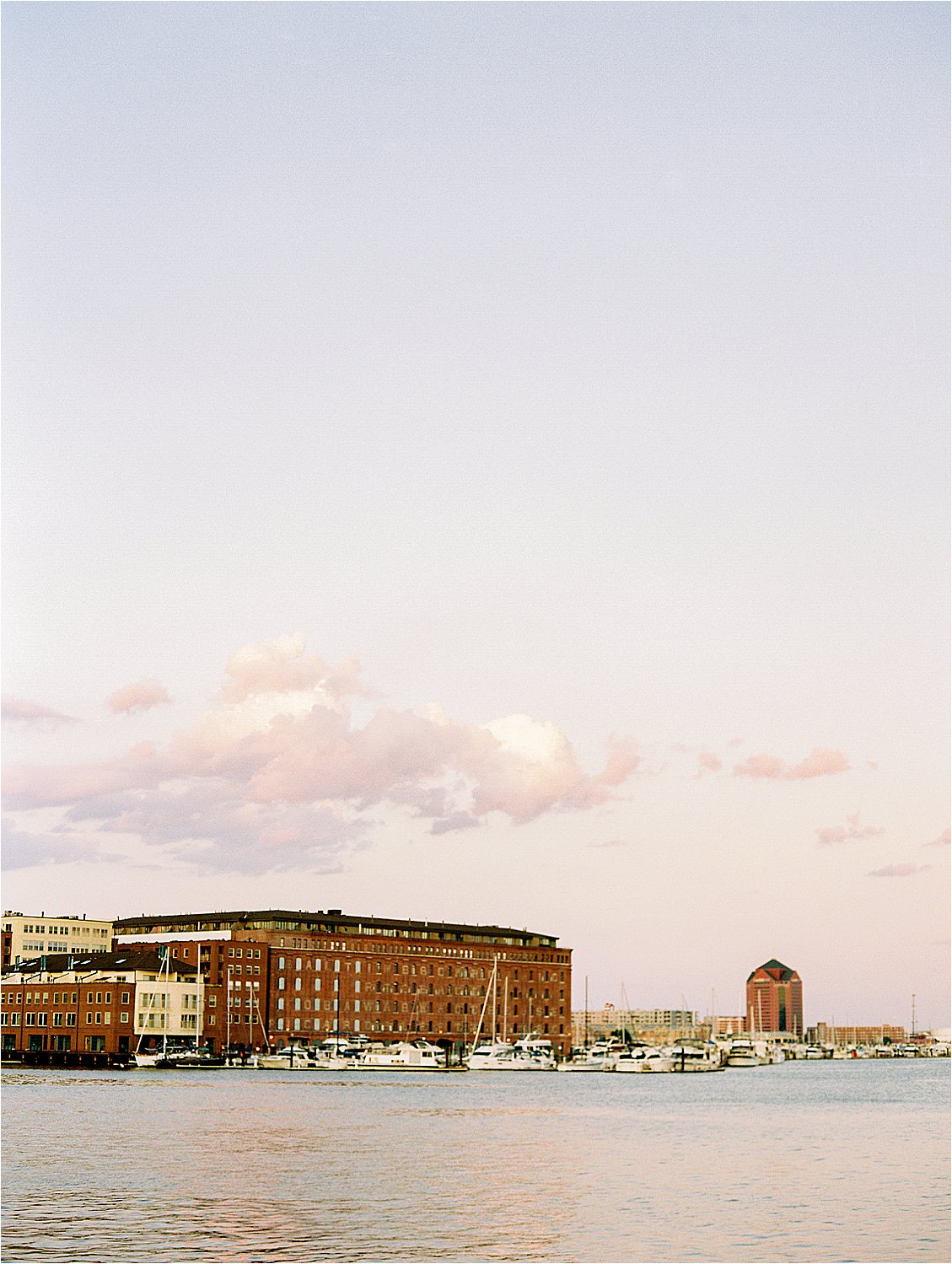 Sagamore Pendry in Baltimore, Maryland with Film Wedding Photographer, Renee Hollingshead