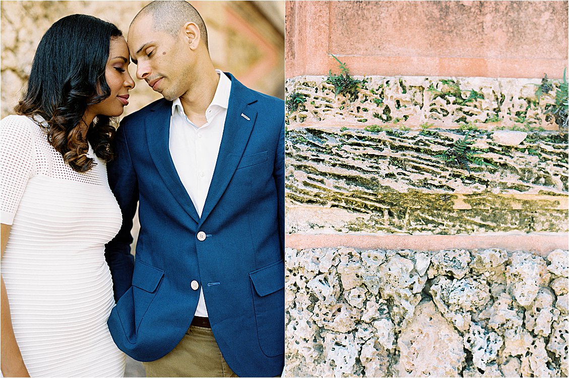 Miami Anniversary Session on Film photographed by South Florida Film Wedding Photographer, Renee Hollingshead