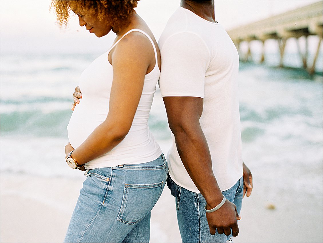 Maternity Session with South Florida Film Photographer, Renee Hollingshead