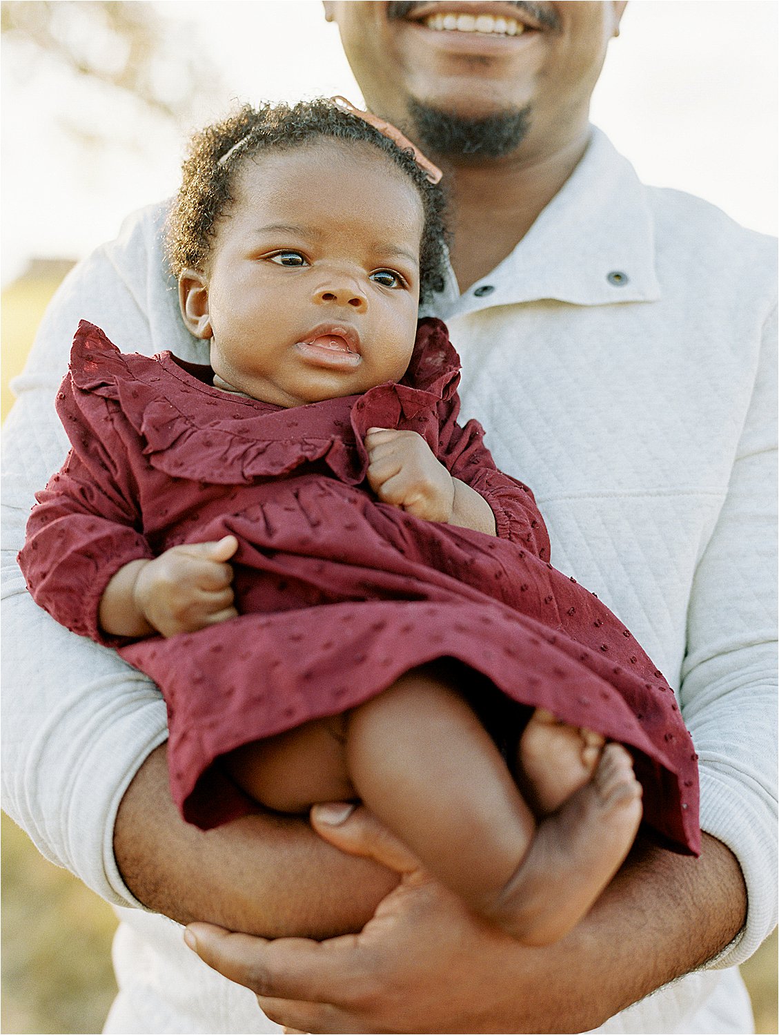 Father and Daughter at Manassas Battlefield Park Family Session on Film with Renee Hollingshead