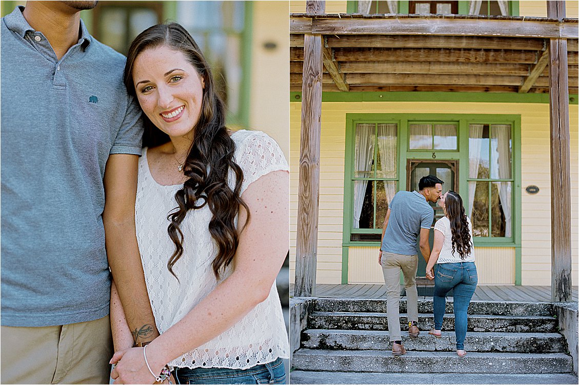 Koreshan State Park Engagement Session in Estero, Florida with South Florida Film Wedding Photographer, Renee Hollingshead