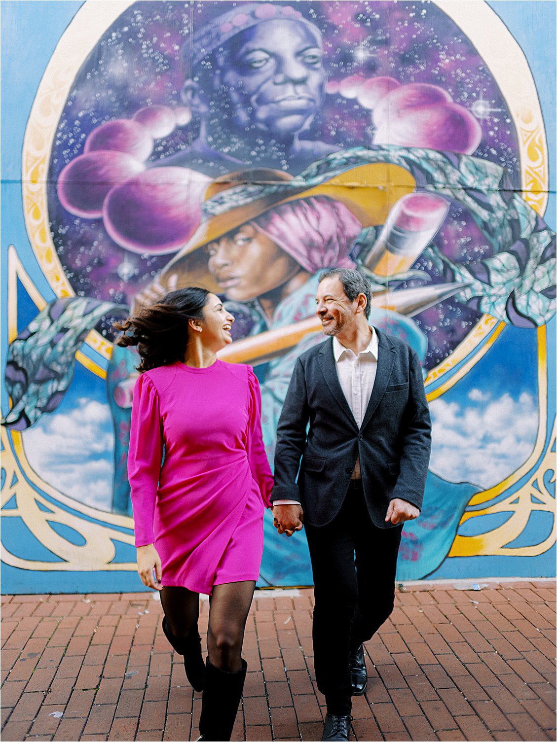 DC Alley Engagement Session with DC Wedding Photographer, Renee Hollingshead