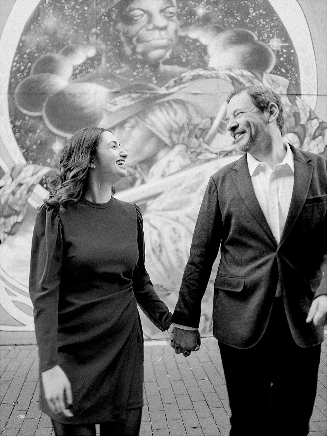 Playful DC Alley Engagement Session with DC Wedding Photographer, Renee Hollingshead