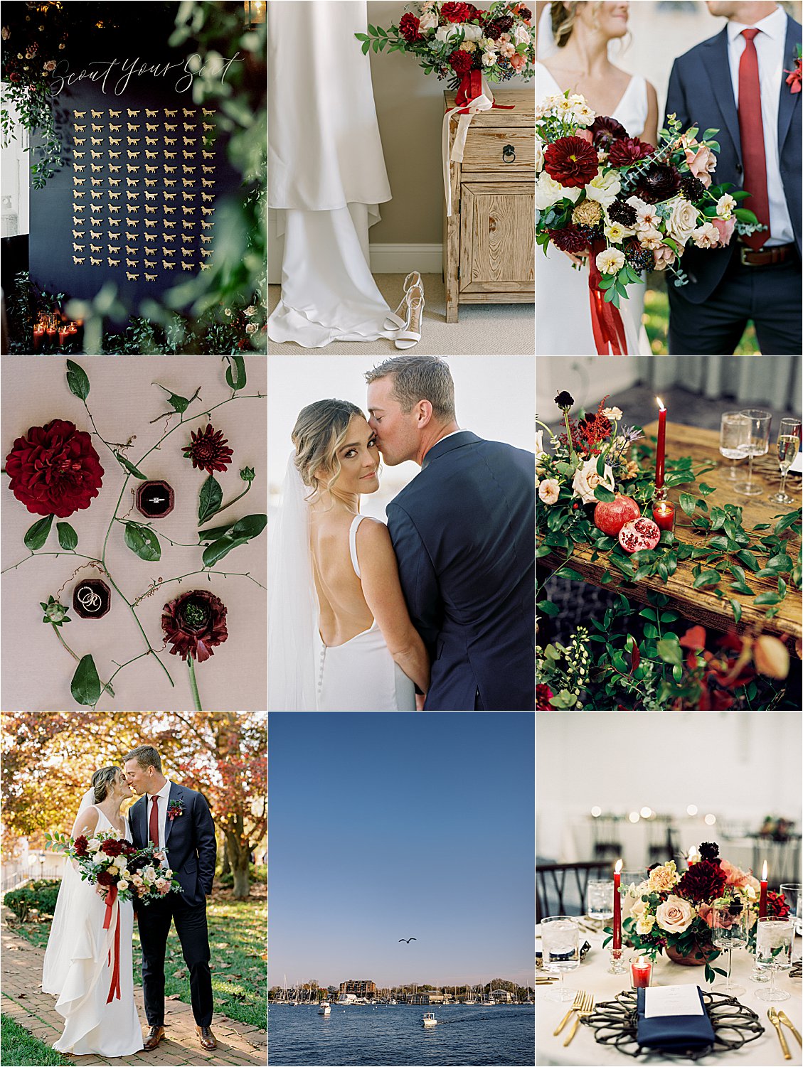 Annapolis Waterfront Hotel Wedding with Annapolis and Destination Film Wedding Photographer Renee Hollingshead