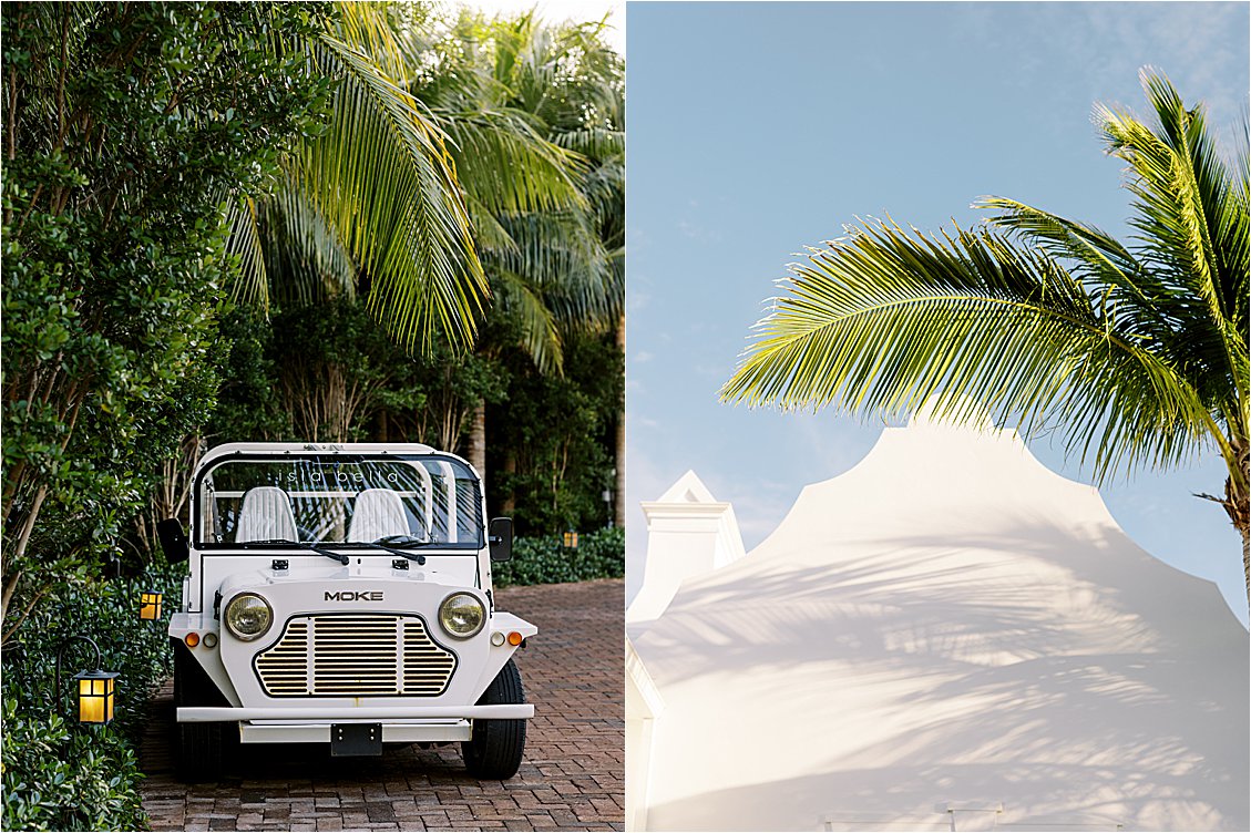 Tropical Resort Vibes at Isla Bella Resort in Marathon Key with Florida + Destination Film wedding photographer Renee Hollingshead.