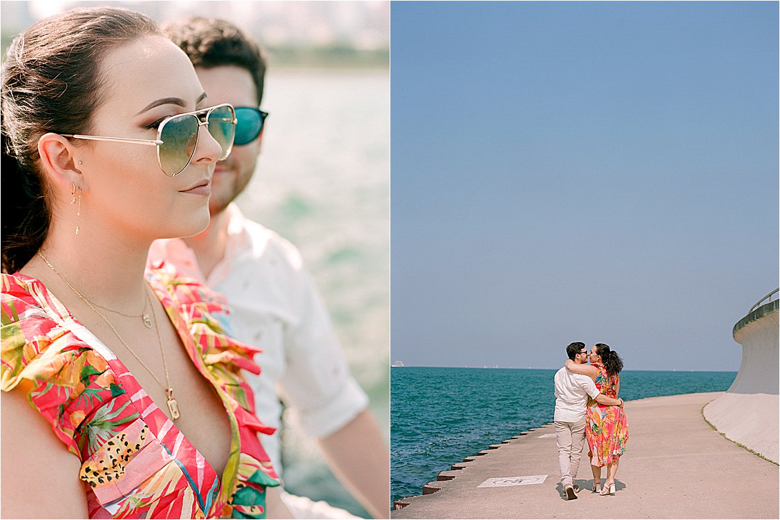 Chicago Anniversary Session with Chicago and Destination Wedding Photographer Renee Hollingshead