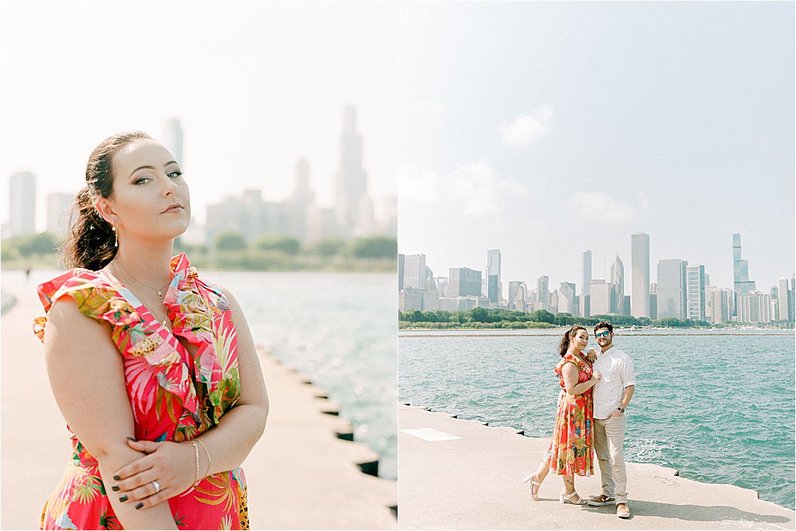 Waterfront Chicago Anniversary Session with Chicago and Destination Wedding Photographer, Renee Hollingshead