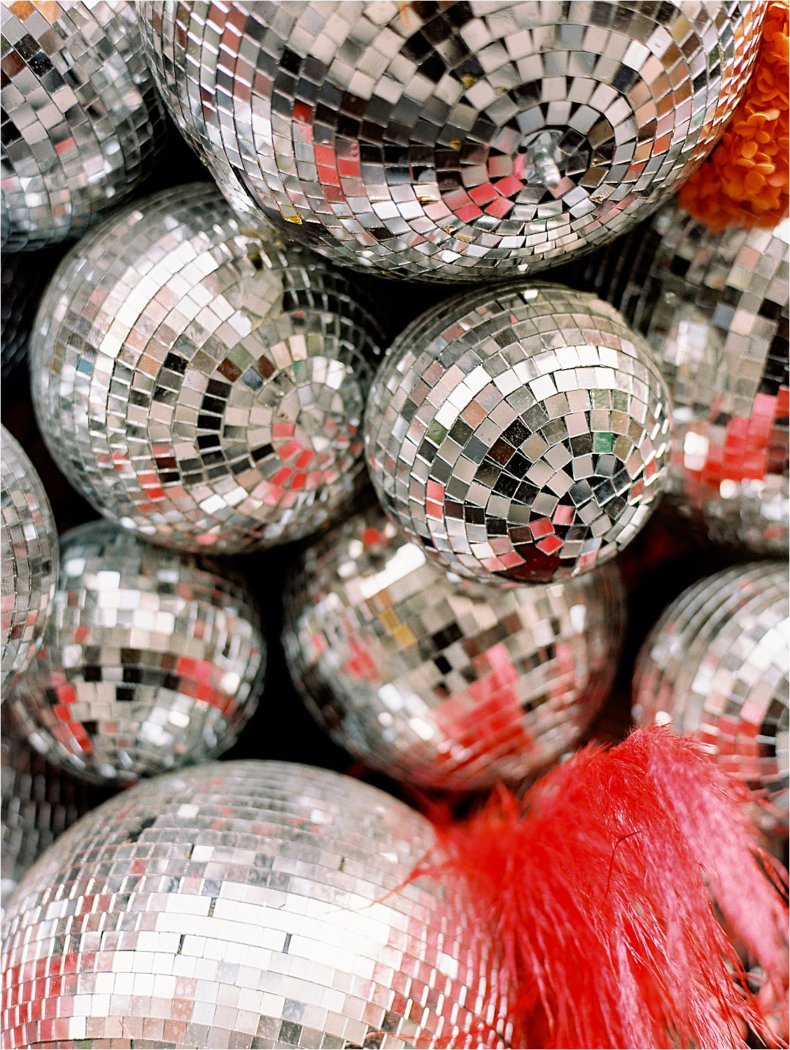 Disco balls for Pride in SoHo
