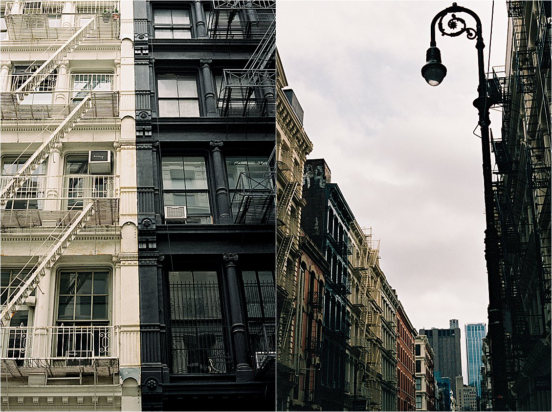 SoHo New York Buildings on film