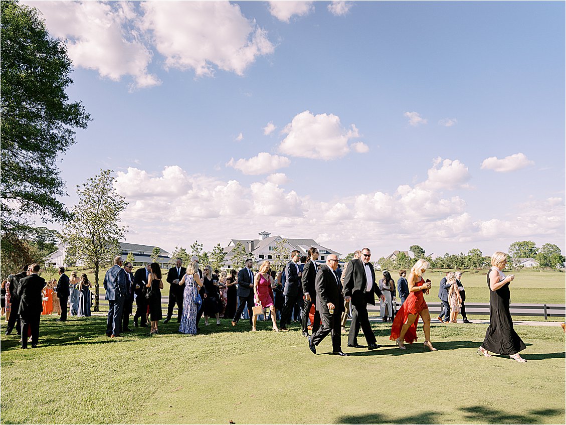 Outdoor ceremony at Bayside Resort and Golf Club in Delaware