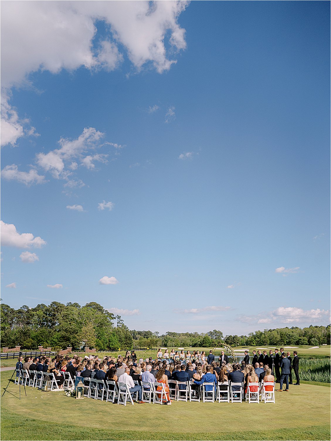 Outdoor Wedding Ceremony at Bayside Resort and Golf Club