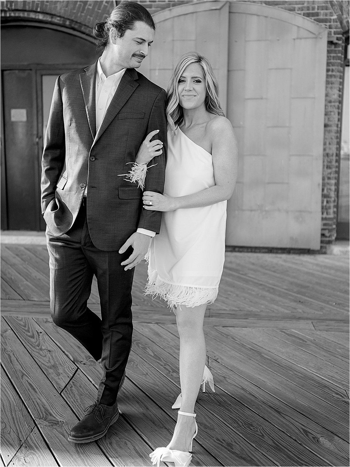 Fells Point engagement session with film wedding photographer, Renee Hollingshead