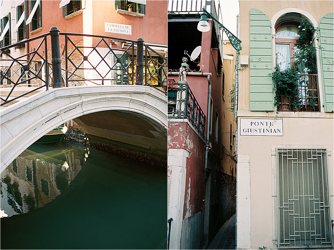 Venice, Italy on film by destination wedding photographer Renee Hollingshead