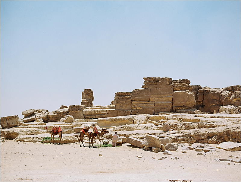 Giza, Egypt by film travel photographer, Renee Hollingshead